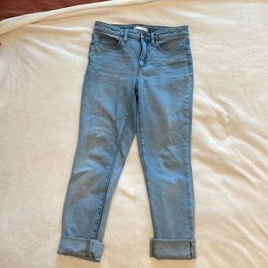 High rise skinny jeans. Made by Lauren Conrad
